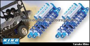 KING Shock Technology  - Yamaha Rhino '04-Up Replacement King UTV Performance Series Shock kit