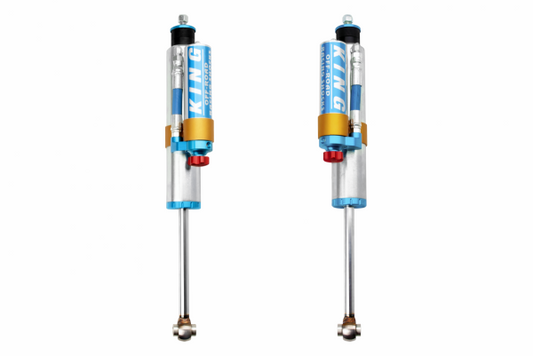 F250/F350/F450/F550 4WD 2005+ FRONT 2.5 DIA. REMOTE RESERVOIR SHOCK W/ ADJUSTER (PAIR)