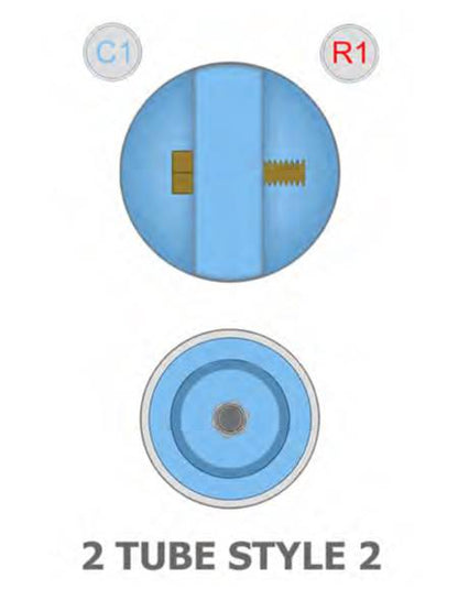 King Shocks 2.5 PR Tube Bypass Hose Remote Reservoir