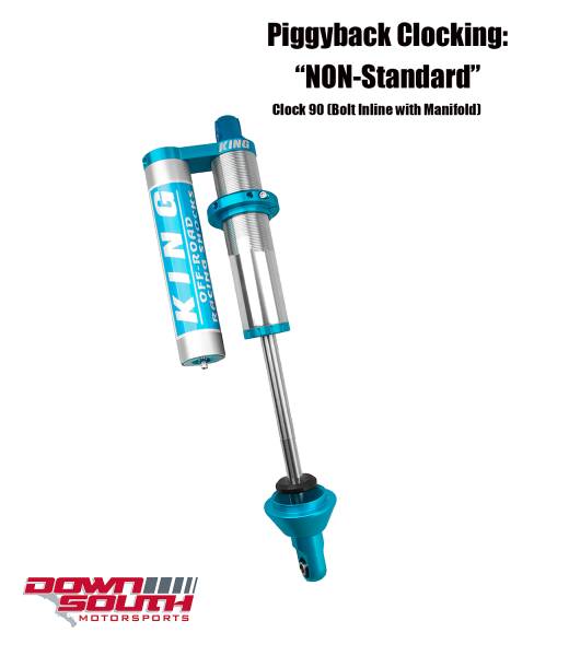 King Shocks 2.5 PR COIL-OVER Piggyback Reservoir Without Springs