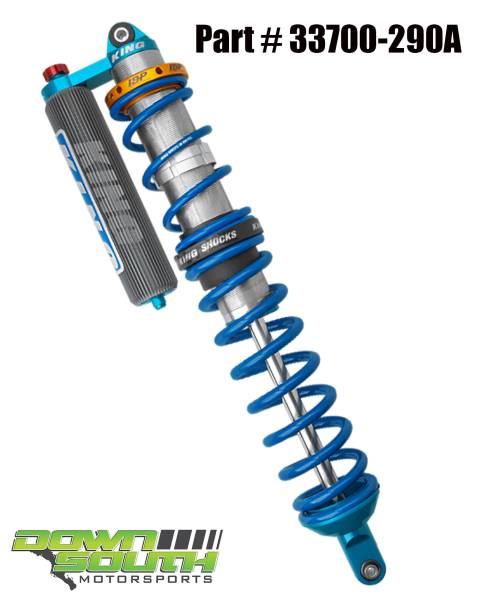 EL JEFE 2021+ FRONT 3.0 INTERNAL BYPASS PIGGYBACK COILOVER W/FINNED RESERVOIR W/ADJUSTER