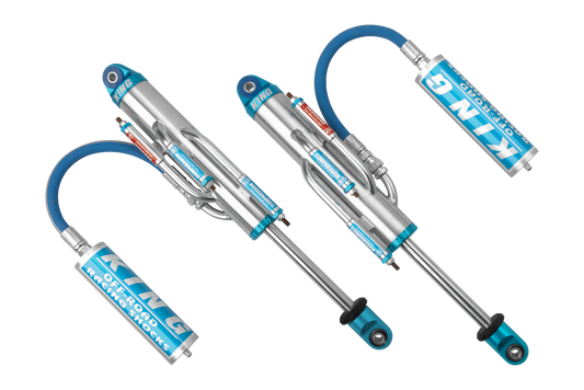 King Shocks 3.0 PR COIL-OVER Hose Remote Reservoir Without Springs With Internal Bypass (IBP) With Compression Adjuster
