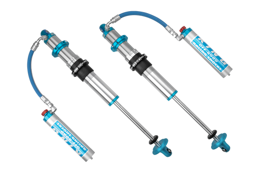 King Shocks 2.5 PR COIL-OVER Hose Remote Reservoir Without Springs With Compression Adjuster (OD End CAP)