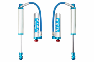 King Shocks - King Shocks SEQUOIA 08-22 REAR 2.5" REMOTE RESERVOIR SHOCK  (PAIR) W/ADJUSTERS | 25001-200A