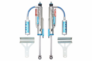 King Shocks - King Shocks JK 07-18 FRONT 2.5 DIA. HOSE REMOTE 3 TUBE BYPASS SHOCKS FOR 0-2.0" LIFTS | 25001-341