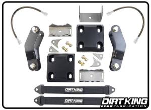 Dirt King Fabrication - Dirt King Long Travel Spring Under Kit - DK-815848