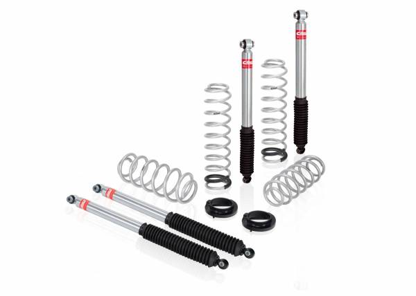 Eibach Springs - Eibach Set of 4 Shocks + 4 Springs + Hardware 2018 to 2025 JEEP Wrangler | E80-51-023-02-22