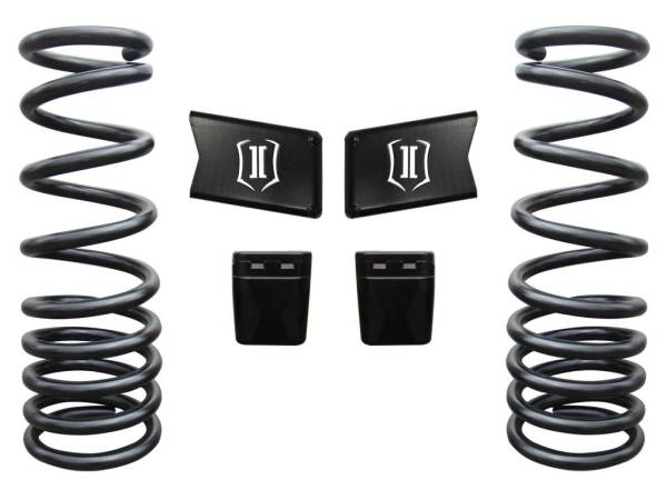 ICON Vehicle Dynamics - ICON 2003-12 Ram 2500/3500 HD 4WD, 2.5” Lift, Front, Dual Rate Coil Spring Kit