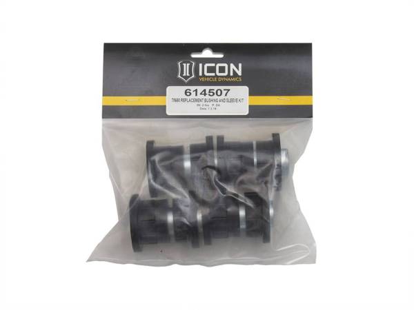 ICON Vehicle Dynamics - 78650 UPPER CONTROL ARM BUSHING & SLEEVE KIT