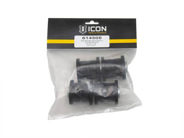 ICON Vehicle Dynamics - ICON (78500) UCA Replacement Bushing And Sleeve Kit, Mfg Before 8/2015