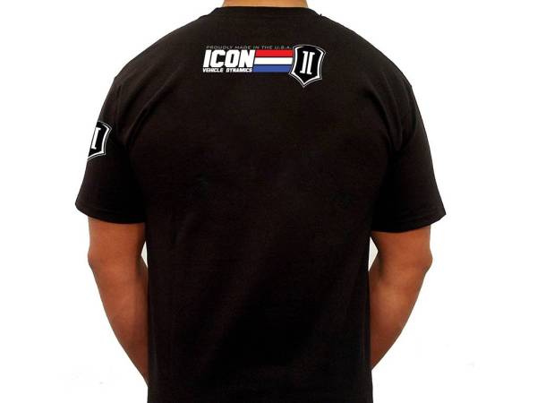 ICON Vehicle Dynamics - ICON GI-Logo Tee – Black, XXXL