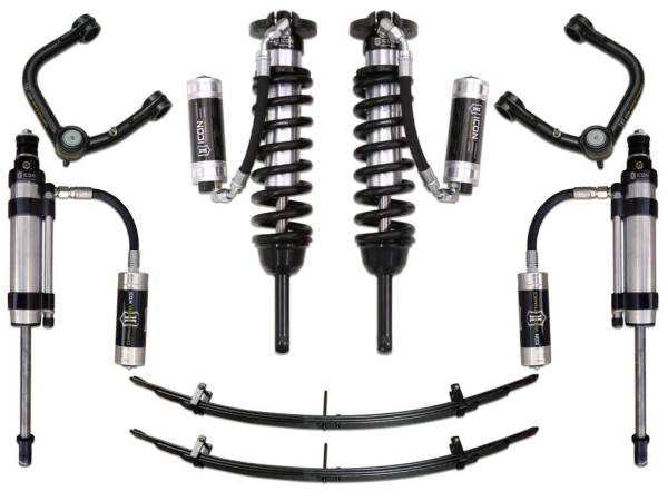 ICON Vehicle Dynamics - ICON 05-15 Tacoma 0-3.5" / 16-Up 0-2.75" Stage 7 Suspension System, Tubular UCA