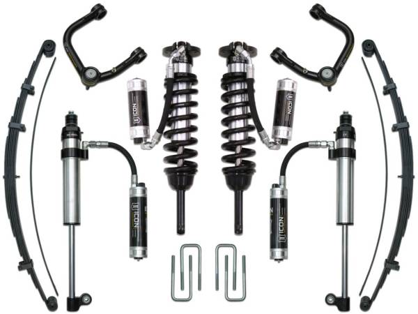 ICON Vehicle Dynamics - ICON 2005-15/2016-Up Toyota Tacoma, 0-2.75" Lift Stage 9 Suspension, Tubular UCA