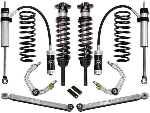 ICON Vehicle Dynamics - ICON 03-09 4Runner/FJ Cruiser 0-3.5" Lift, Stage 4 Suspension System, Billet UCA