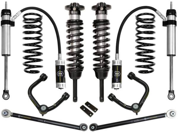 ICON Vehicle Dynamics - ICON 10-Up 4Runner/FJ Cruiser 0-3.5" Lift Stage 4 Suspension System, Tubular UCA