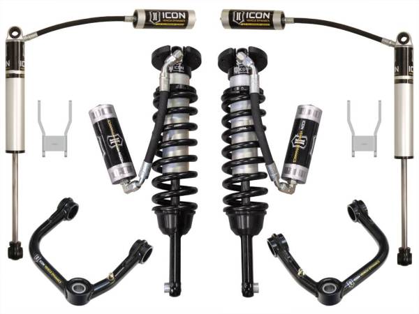 ICON Vehicle Dynamics - ICON 2012-15 Toyota Hilux, 0-3" Lift, Stage 4 Suspension System, Tubular UCA