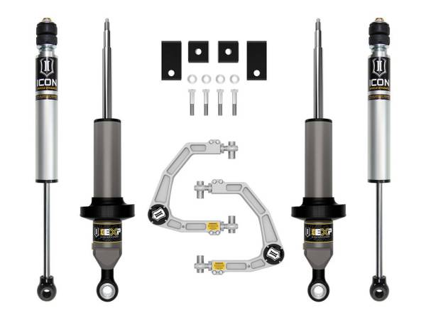 ICON Vehicle Dynamics - ICON 2022-2023 Toyota Tundra 0-3" Lift Stage 2, 2.5 EXP Suspension System, Billet