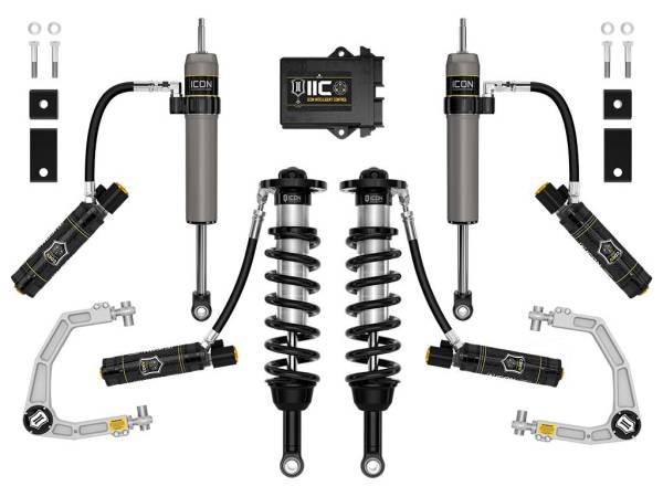 ICON Vehicle Dynamics - ICON 2022-2023 Toyota Tundra 1.25-3.5" Lift Stage 12, 2.5 Suspension System, Billet