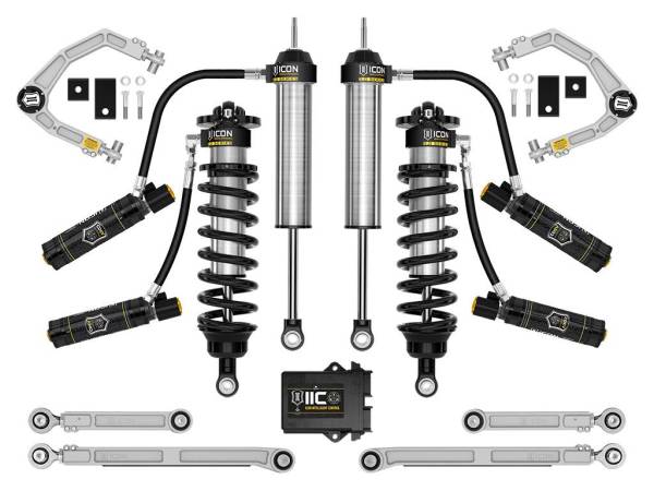 ICON Vehicle Dynamics - ICON 2022-2023 Toyota Tundra 1.25-3.25" Lift Stage 5 3.0 Suspension System, Billet