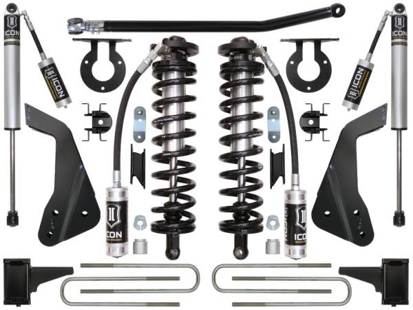 ICON Vehicle Dynamics - 2008-2010 FORD F-250/F-350 4-5.5" LIFT STAGE 1 COILOVER CONVERSION SYSTEM