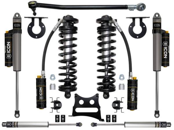 ICON Vehicle Dynamics - ICON 2017-2022 Ford F250/F350, 2.5-3" Lift, Stage 4 Coilover Conversion System