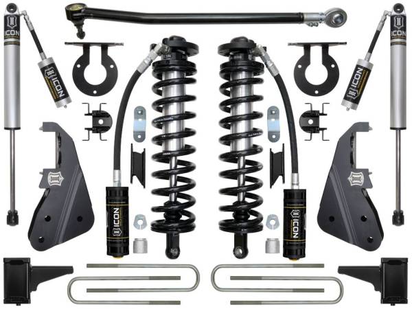 ICON Vehicle Dynamics - ICON 2017-2022 Ford F250/F350, 4-5.5" Lift, Stage 6 Suspension System