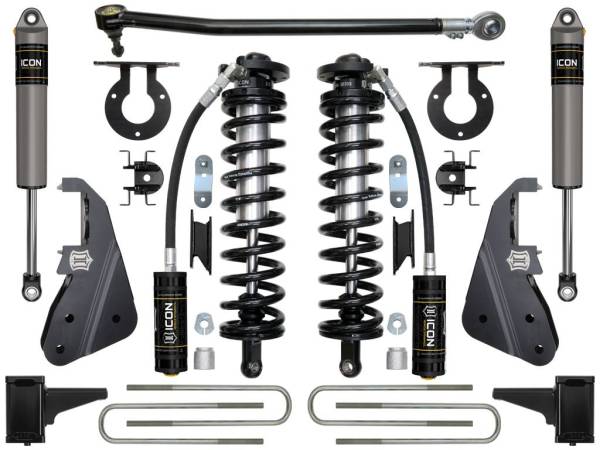 ICON Vehicle Dynamics - ICON 2017-2022 Ford F250/F350, 4-5.5" Lift, Stage 6 Suspension System