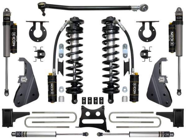 ICON Vehicle Dynamics - ICON 2017-2022 Ford F250/F350, 4-5.5" Lift, Stage 4 Suspension System