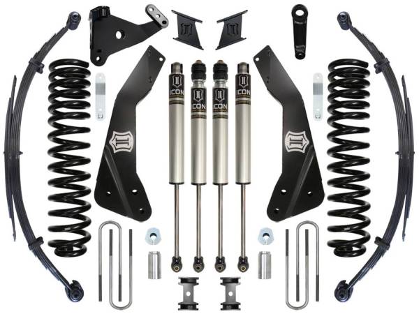 ICON Vehicle Dynamics - ICON 2011-2016 Ford F250/F350, 7" Lift, Stage 2 Suspension System