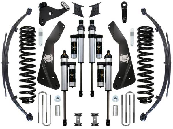 ICON Vehicle Dynamics - ICON 2011-2016 Ford F250/F350, 7" Lift, Stage 4 Suspension System
