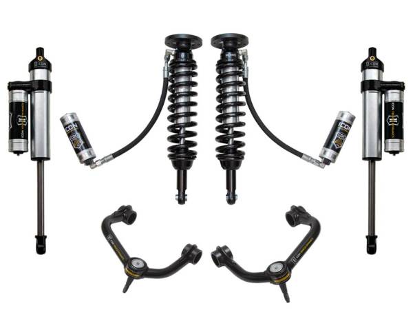 ICON Vehicle Dynamics - ICON 2009-13 Ford F150 2WD, 1.75-2.63" Lift Stage 4 Suspension System, Tubular UCA