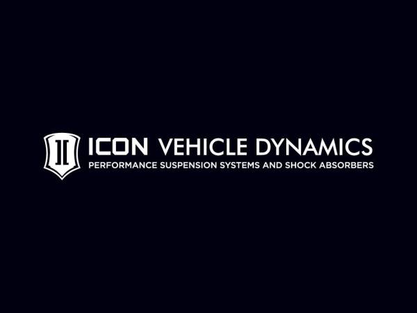 ICON Vehicle Dynamics - ICON Vehicle Dynamics Tagline Sticker, White, 18” Wide, STICKER-TAGLINE 25 IN W