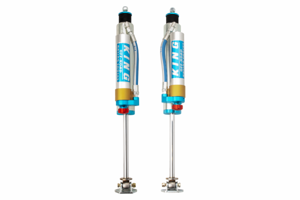 King Shocks - King Shocks XJ 84-01 FRONT 2.5 DIA. PIGGY HOSE RESERVOIR FOR 5-6" LIFTS W/ ADJUSTER  | 25001-313A