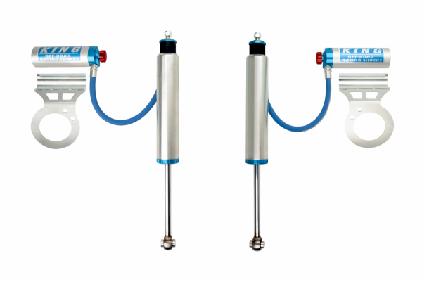 King Shocks - King Shocks, RAM 2500/3500 4WD 14+ FRONT 2.5 DIA. PIGGY HOSE SHOCK W/ ADJUSTER (PAIR) | 25001-327A