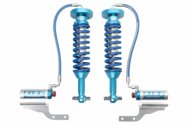 King Shocks - King Shocks, F150 2015+ 2WD FRONT 2.5 DIA. REMOTE RESERVOIR COIL-OVER W/ ADJUSTER (PAIR) | 25001-355A