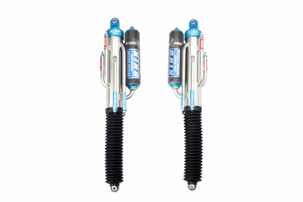 King Shocks - King Shocks, F150 RAPTOR 4WD 2017+ REAR 3.0 DIA. 4 TUBE BYPASS PIGGYBACK SHOCK W/PERFORMANCE FIN RESERVOIR (PAIR) | 30001-404