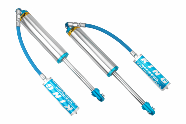 King Shocks - King 3.0" X 10 INCH TRAVEL Internal Bypass Hose Remote Reservoir Non-Adjustable | PR3010-SS-I