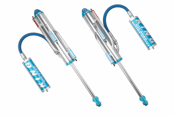 King Shocks - King 3.0" X 16 INCH TRAVEL Bypass Hose Remote Reservoir Non-Adjustable | PR3016-BP3H-1