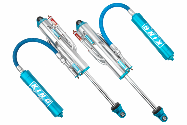 King Shocks - King 4.5" X 16 INCH TRAVEL Bypass Hose Remote Reservoir Non-Adjustable | RS4516-BP7H