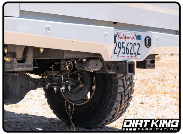 Dirt King Fabrication - Dirt King Hitch Receiver for Plate Bumper - DK-632830