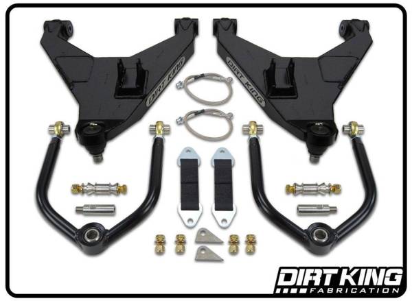 Dirt King Fabrication - Dirt King Long Travel Kit with Heim Upper Arms - DK-702908-H