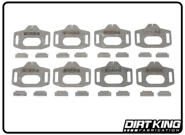 Dirt King Fabrication - Dirt King Lower Arm Alignment Cam Gussets - DK-813973