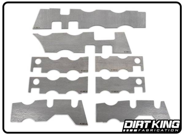 Dirt King Fabrication - Dirt King Rear Frame Plate Kit - DK-811851