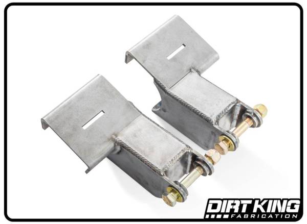 Dirt King Fabrication - Dirt King Rear Shock Mounts with Bump Pads - DK-815849