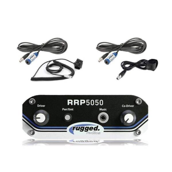 Rugged Radios - RRP5050 2 Person Race Intercom Kit | 5050-2P-RACE