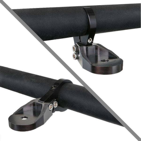 Rugged Radios - Antenna Bar Mount for Horizontal Bar Antenna Mount Only (No Bar Mount) | ANT-MT-H-BLK