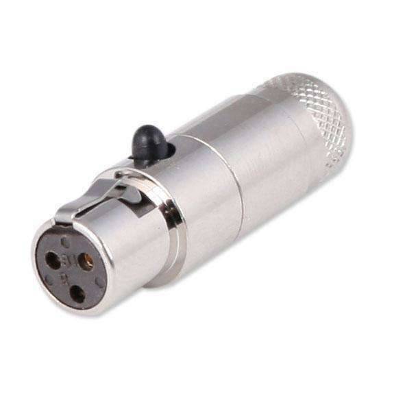 Rugged Radios - 3-Pin Female Mini XLR Connector TA3FL | C3P-FL