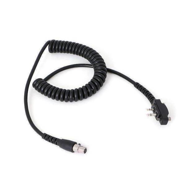 Rugged Radios - Select Handheld Radios Coil Cord Icom Bolt On | CC-ICOM-B