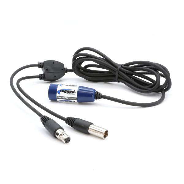 Rugged Radios - RUGGED Wired SPECIAL LENGTH Single Seat Car Harness without Radio Jumper | CH-O-SC