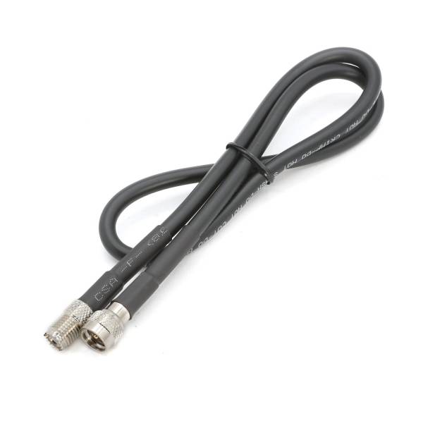 Rugged Radios - 2 Ft Antenna Cable Extension for Mini 3/8 NMO Coax Cable | COAX-EXT-MINI-2